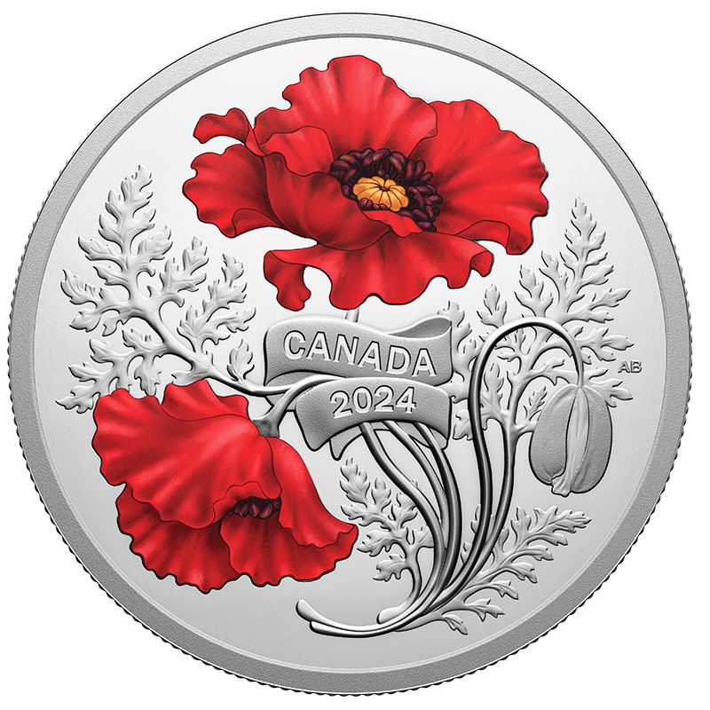 Image for 1 oz Remembrance Day Silver Coin (2024) from TD Precious Metals